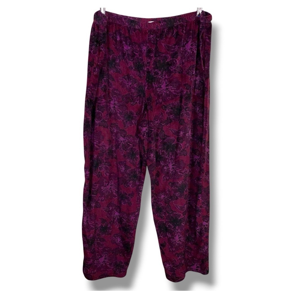 XL DKNY Purple Fuchsia Fleece Pants Pajama Loungewear
Stretch Pull On